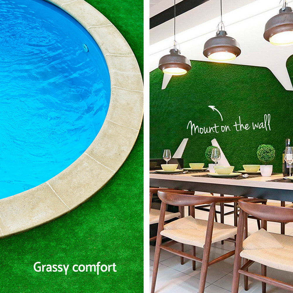 Prime Turf Artificial Grass 50pcs Synthetic Pins Fake Lawn Turf Weed Mat Pegs Joining Tape 5