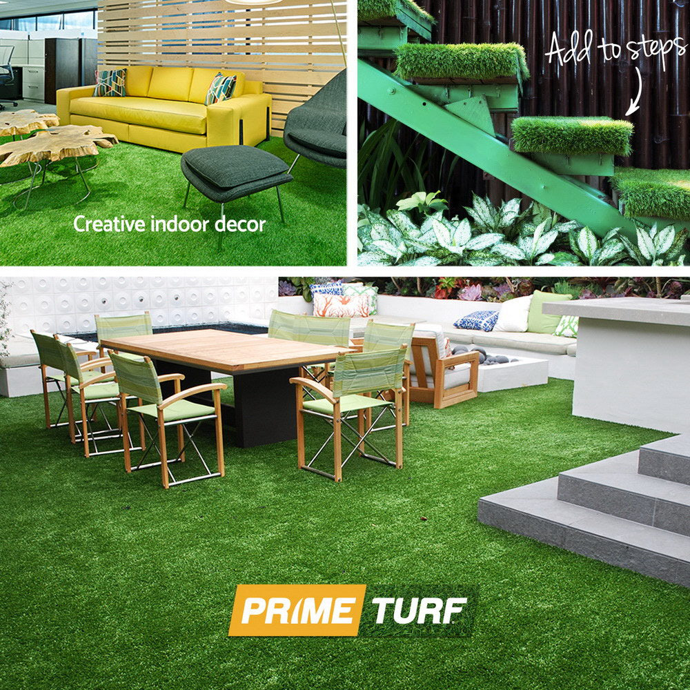 Prime Turf Artificial Grass 50pcs Synthetic Pins Fake Lawn Turf Weed Mat Pegs Joining Tape 6