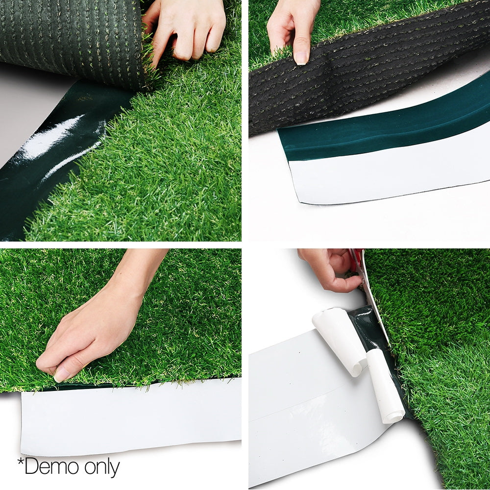 Prime Turf Artificial Grass 15cmx20m Synthetic Self Adhesive Turf Joining Tape Weed Mat 4