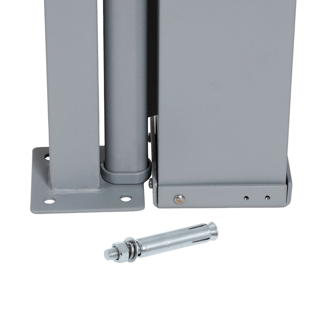 Instahut Side Awning Sun Shade Outdoor Blinds Retractable Screen 1.8X3M Brown 5