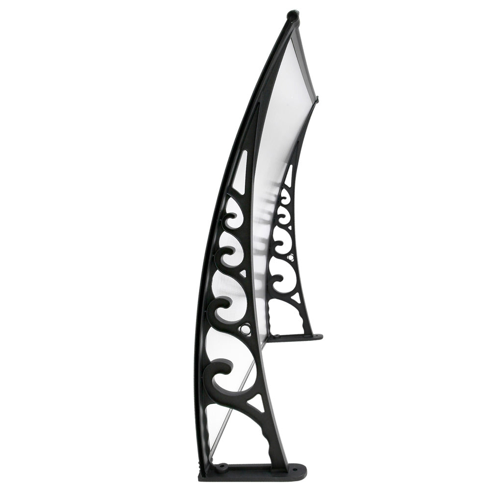 Instahut Window Door Awning 1mx3m Transparent 3