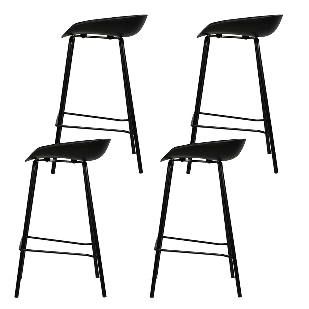 Artiss 4x Bar Stools Kitchen Counter Stools Metal 3