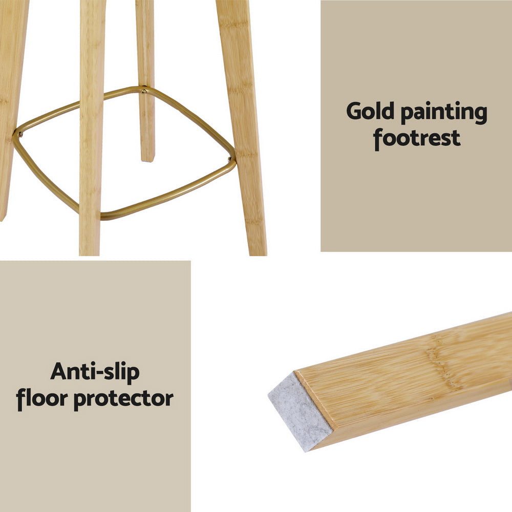 Artiss Bar Table and Stools Set Dining Desk Kitchen Chairs Cafe Pub 8