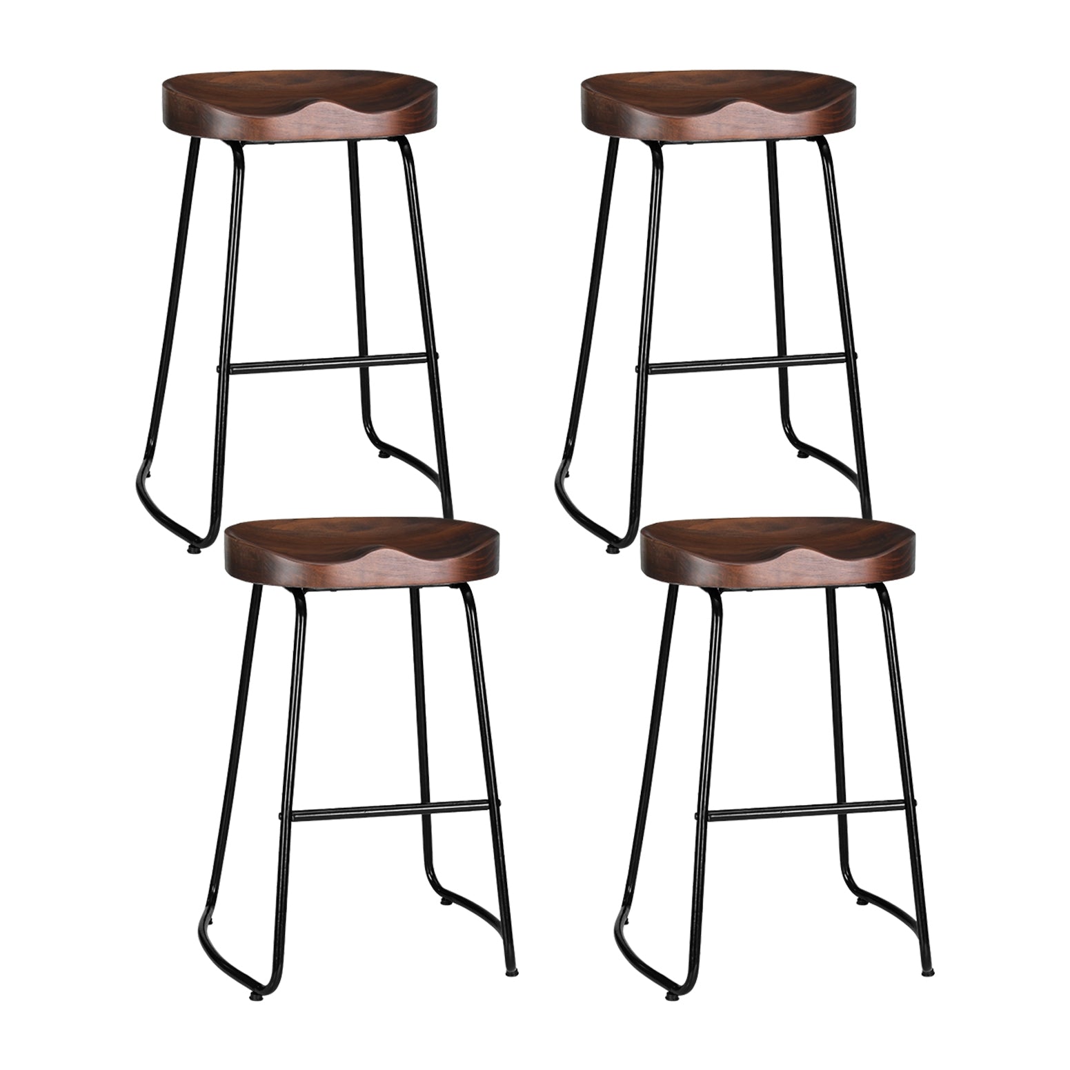 Artiss 4x Bar Stools Tractor Seat 65cm 8