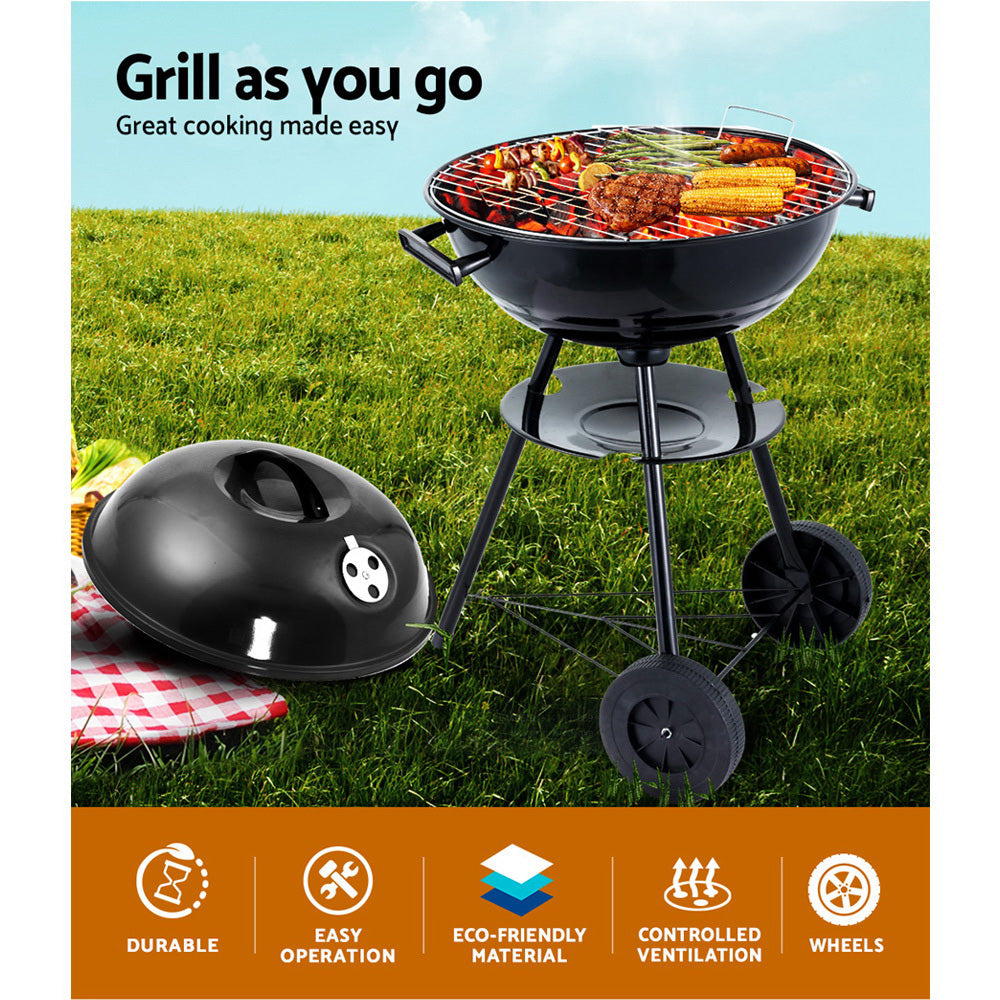 Grillz BBQ Grill Charcoal Smoker 3