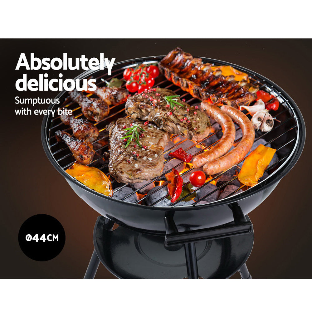 Grillz BBQ Grill Charcoal Smoker 4