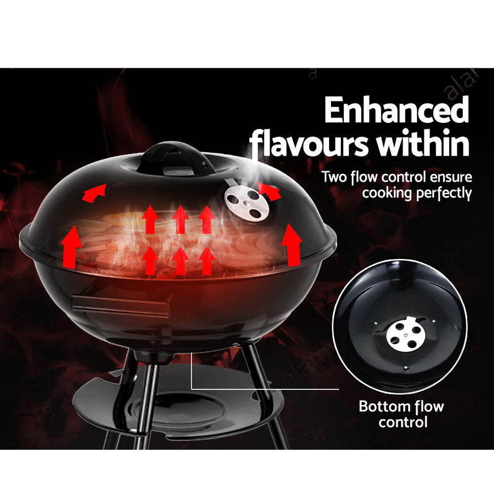 Grillz BBQ Grill Charcoal Smoker 5