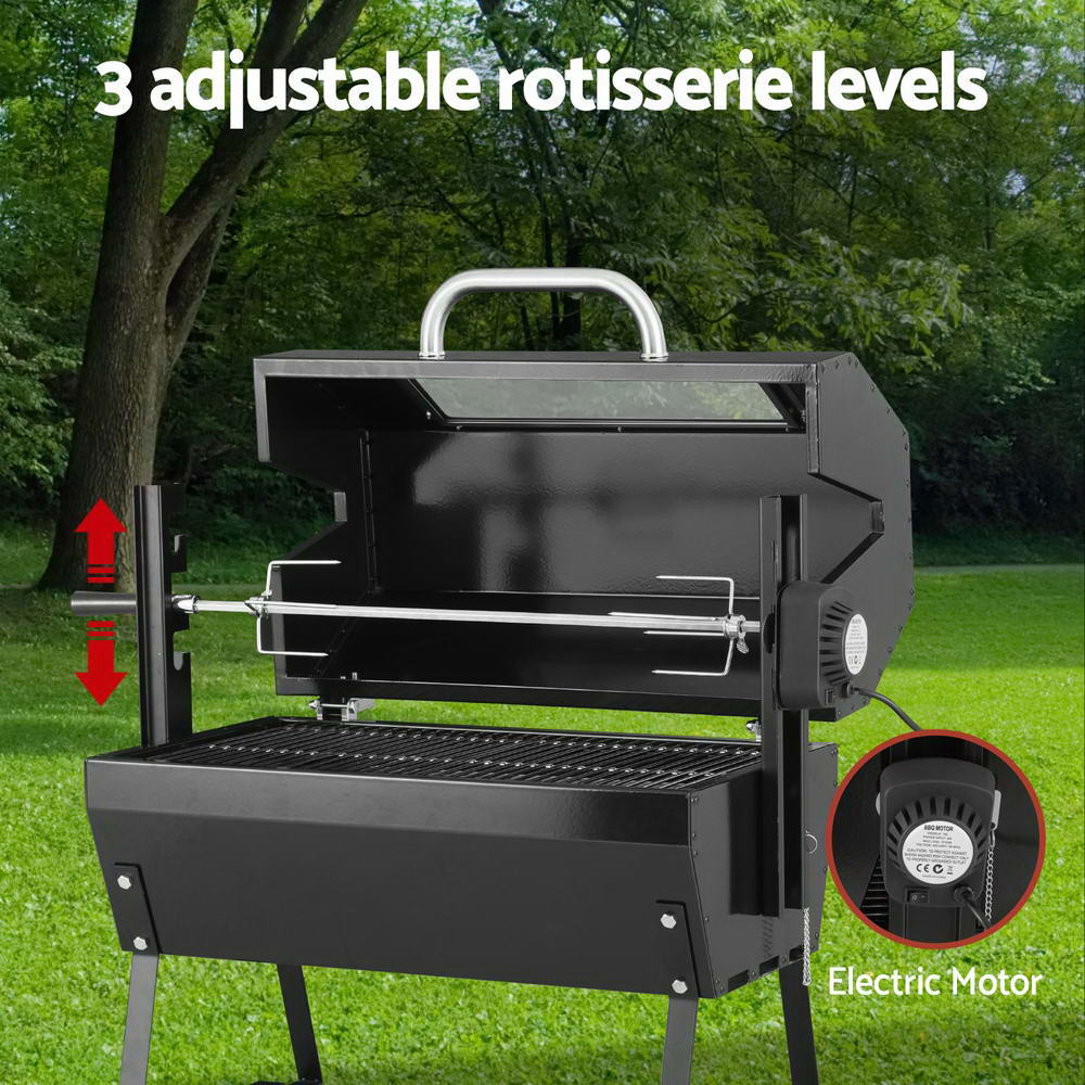 Grillz BBQ Grill Charcoal Electric Smoker Roaster 5