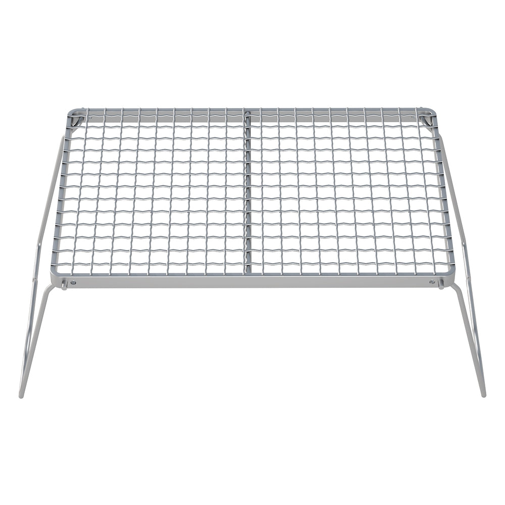 Grillz Portable BBQ Grill Charcoal Smoker Foldable Camping Outdoor 3