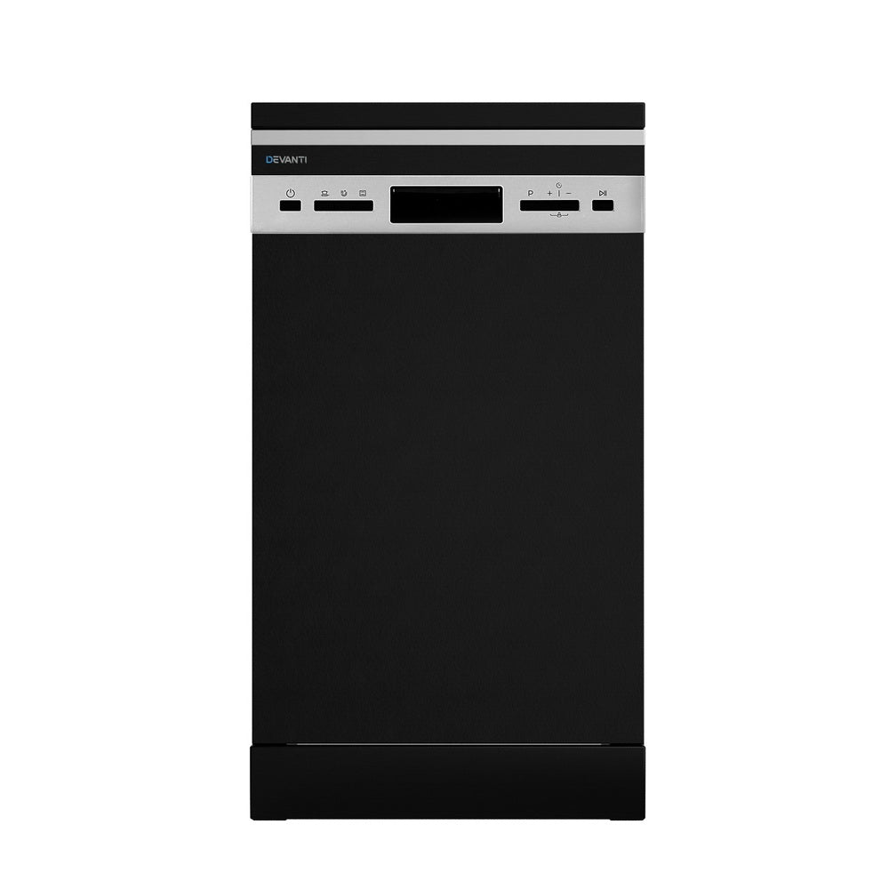 Devanti 10 Place Settings Freestanding Dishwasher Black 6