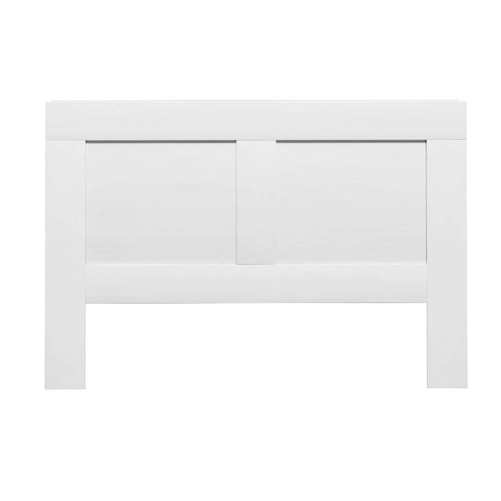 Artiss Bed Head Headboard Queen with Shelves - CABI White 3