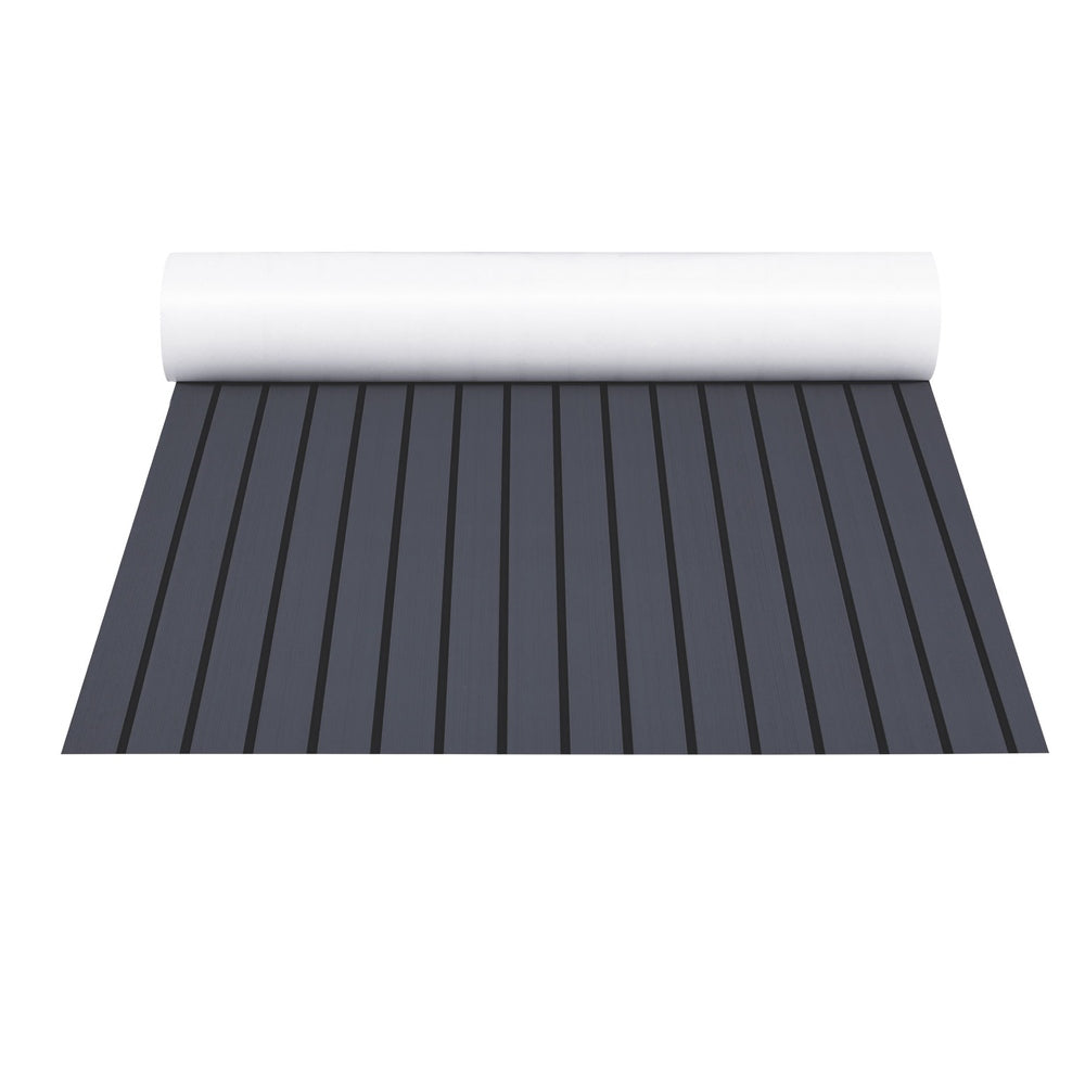 Seamanship EVA Foam Boat Flooring Mat Decking Sheet 240x90x0.6cm Dark Grey Decor 3