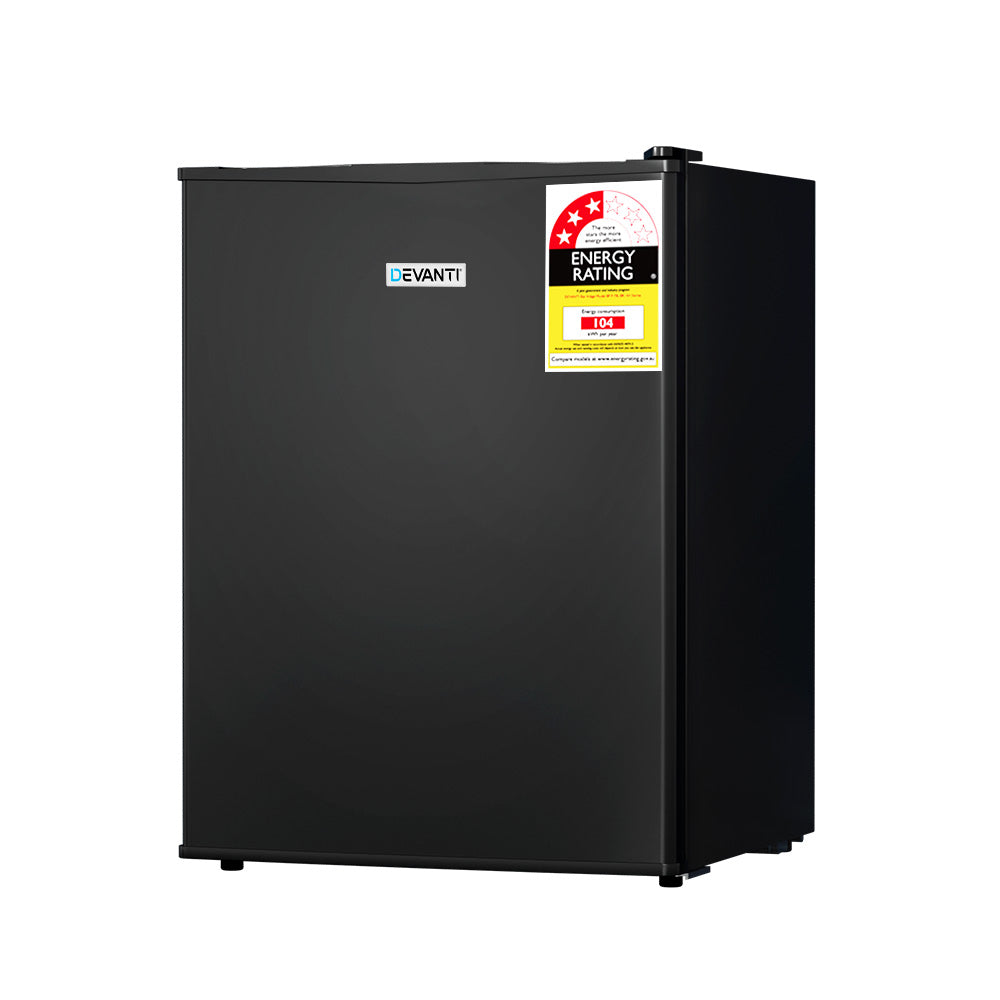 Devanti 70L Bar Fridge Black 8
