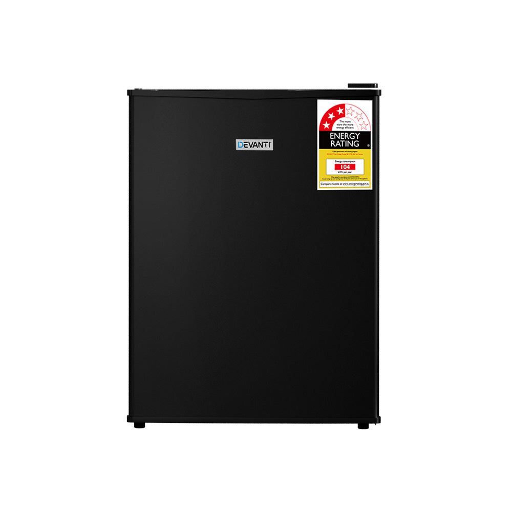 Devanti 70L Bar Fridge Black 3