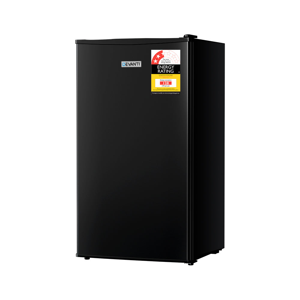 Devanti 95L Bar Fridge Black 7