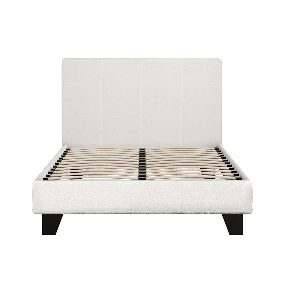 Artiss Bed Frame King Single Size Boucle NEO 3