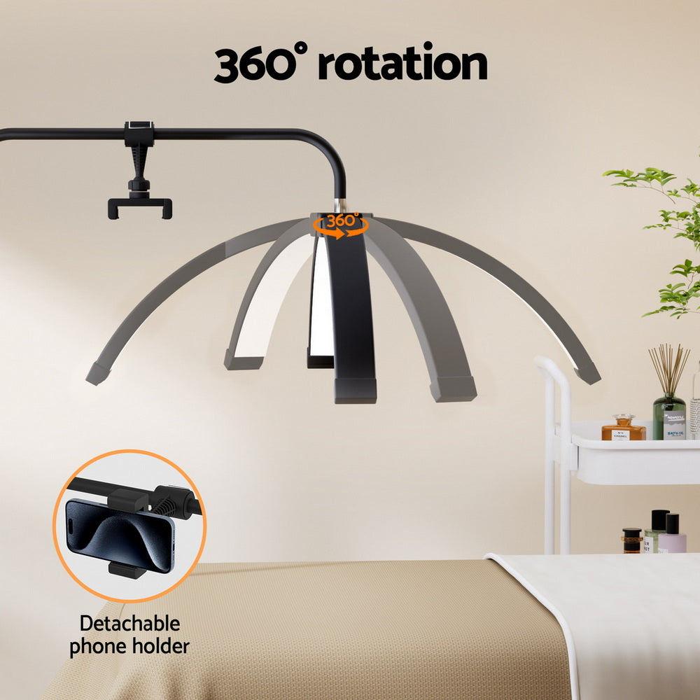 Embellir LED Beauty Light Half Moon Lamp Makeup Tattoo Eyelash Extensions Salon 4