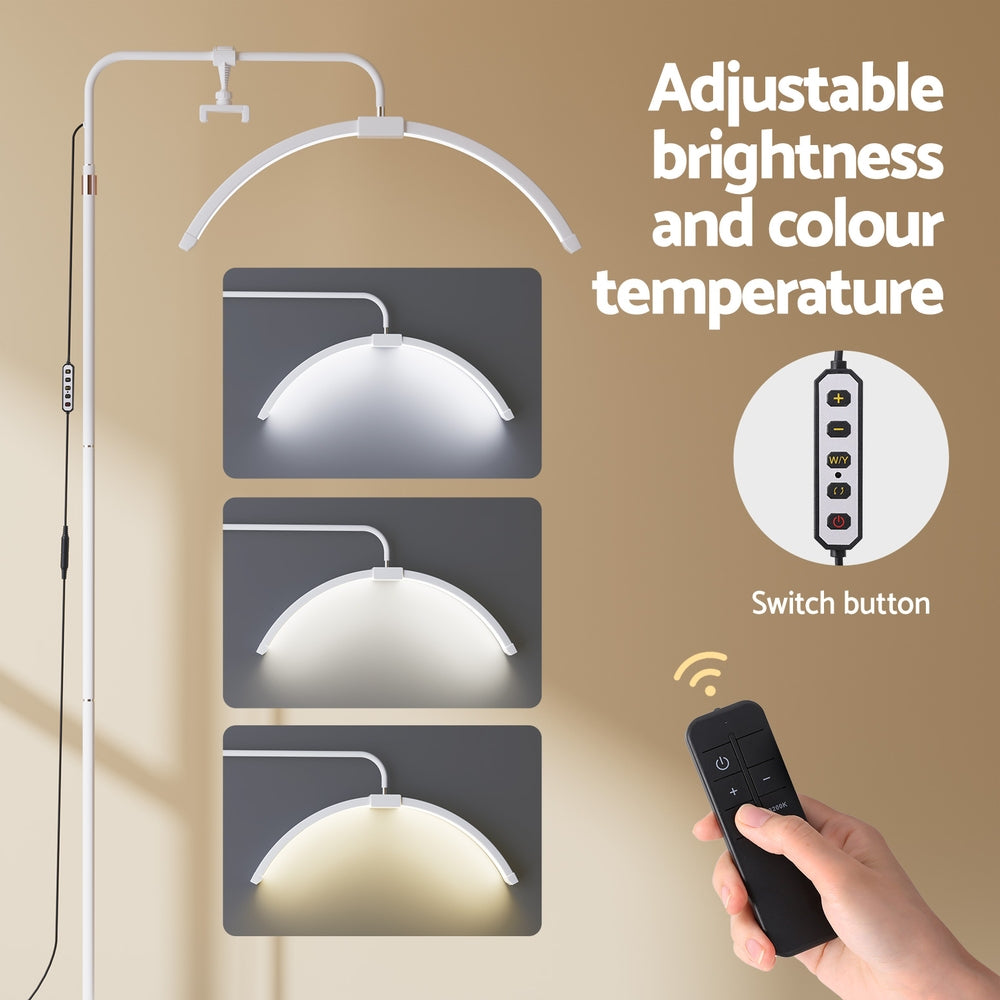 Embellir LED Beauty Light Half Moon Lamp Makeup Tattoo Eyelash Extensions Salon 5