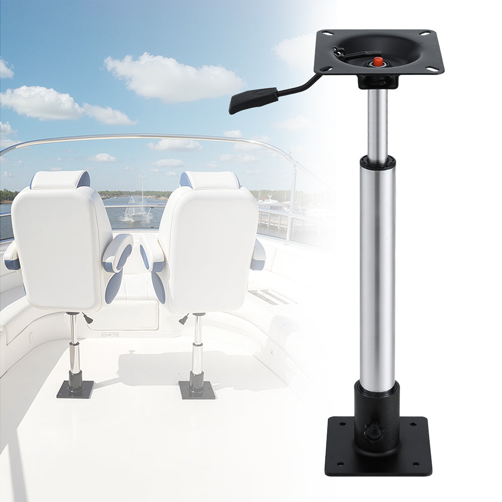Seamanship Boat Seat Pedestal 55-75cm Adjustable Gas Lift 360 Degrees Swivel 7