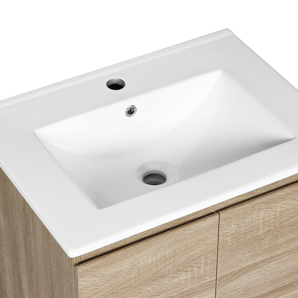 Cefito Vanity Unit 600mm with Basin Oak 5