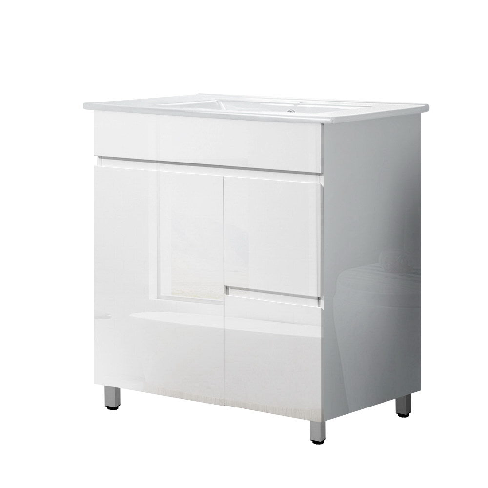 Cefito Vanity Unit 765mm Freestanding Basin Cabinet 3