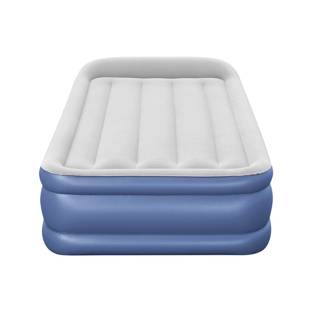 Bestway Air Mattress Inflatable Bed 46cm Airbed Single Blue 3