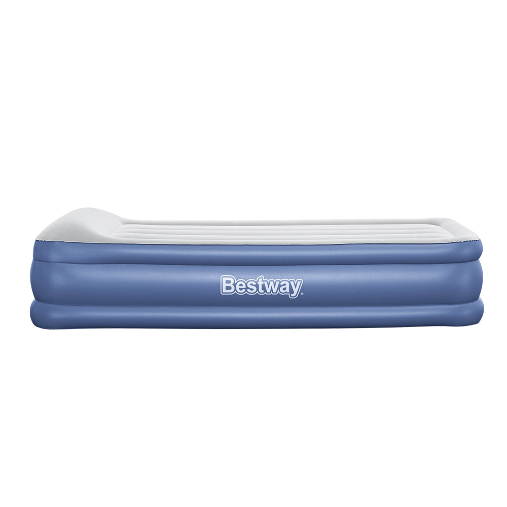 Bestway Air Mattress Inflatable Bed 46cm Airbed Single Blue 4