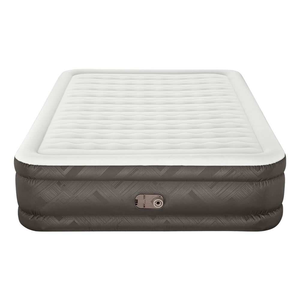 Bestway Air Mattress Queen Inflatable Bed 46cm Airbed Grey 3