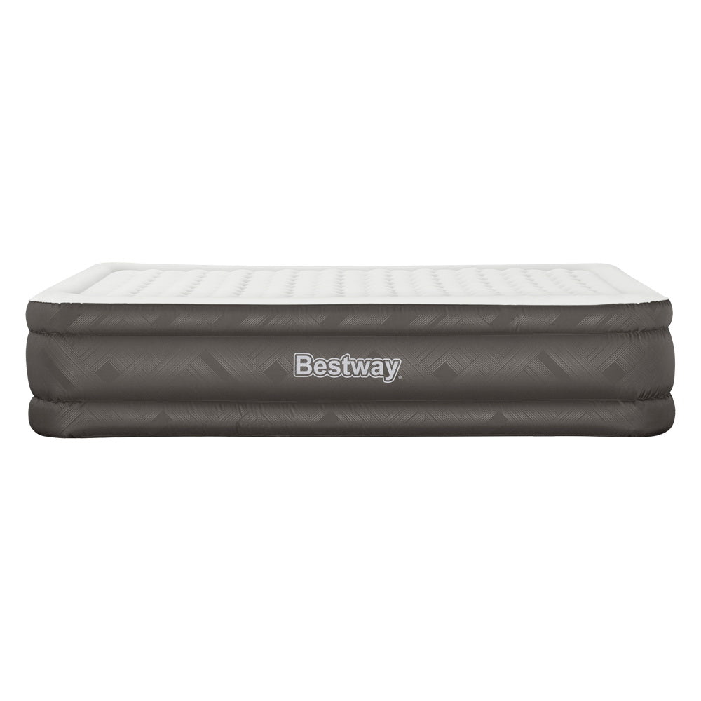 Bestway Air Mattress Queen Inflatable Bed 46cm Airbed Grey 4