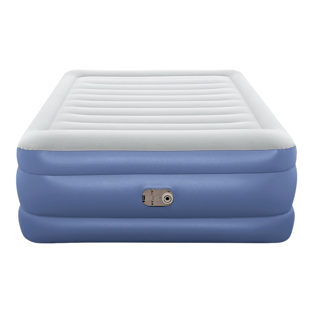 Bestway Air Mattress Queen Inflatable Bed 61cm Airbed Blue 3