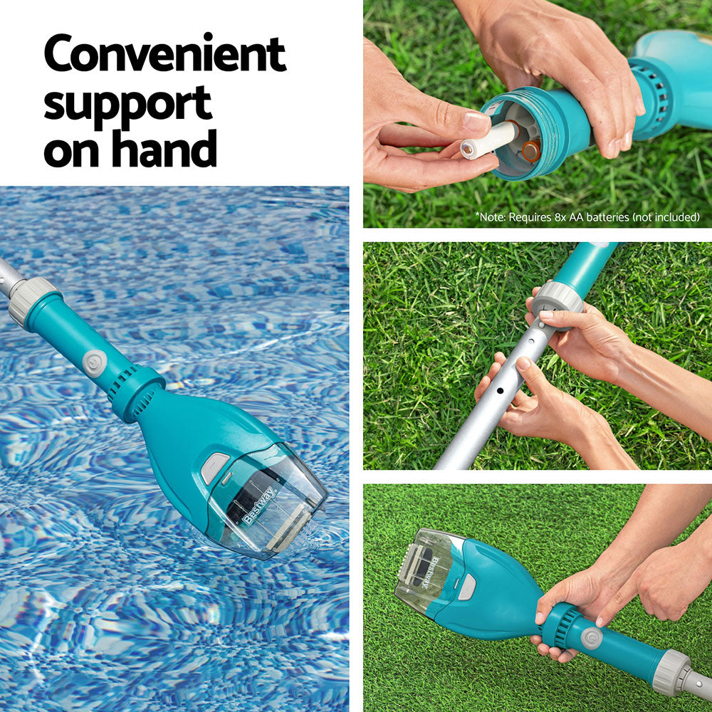 Bestway Pool Cleaner Vacuum Cordless Swimming Pools Cleaning Kit 5