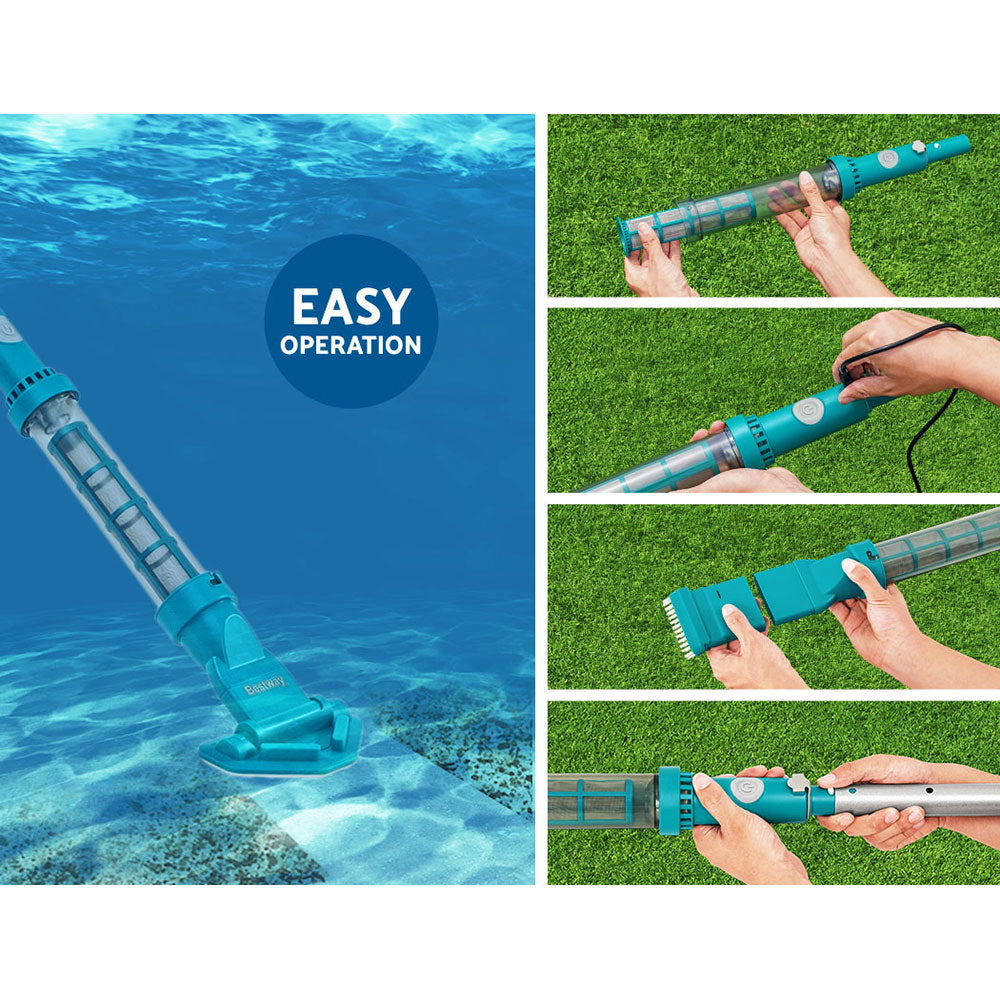 Bestway Pool Cleaner Vacuum Cordless Swimming Pools Cleaning Kit AquaSurge 4