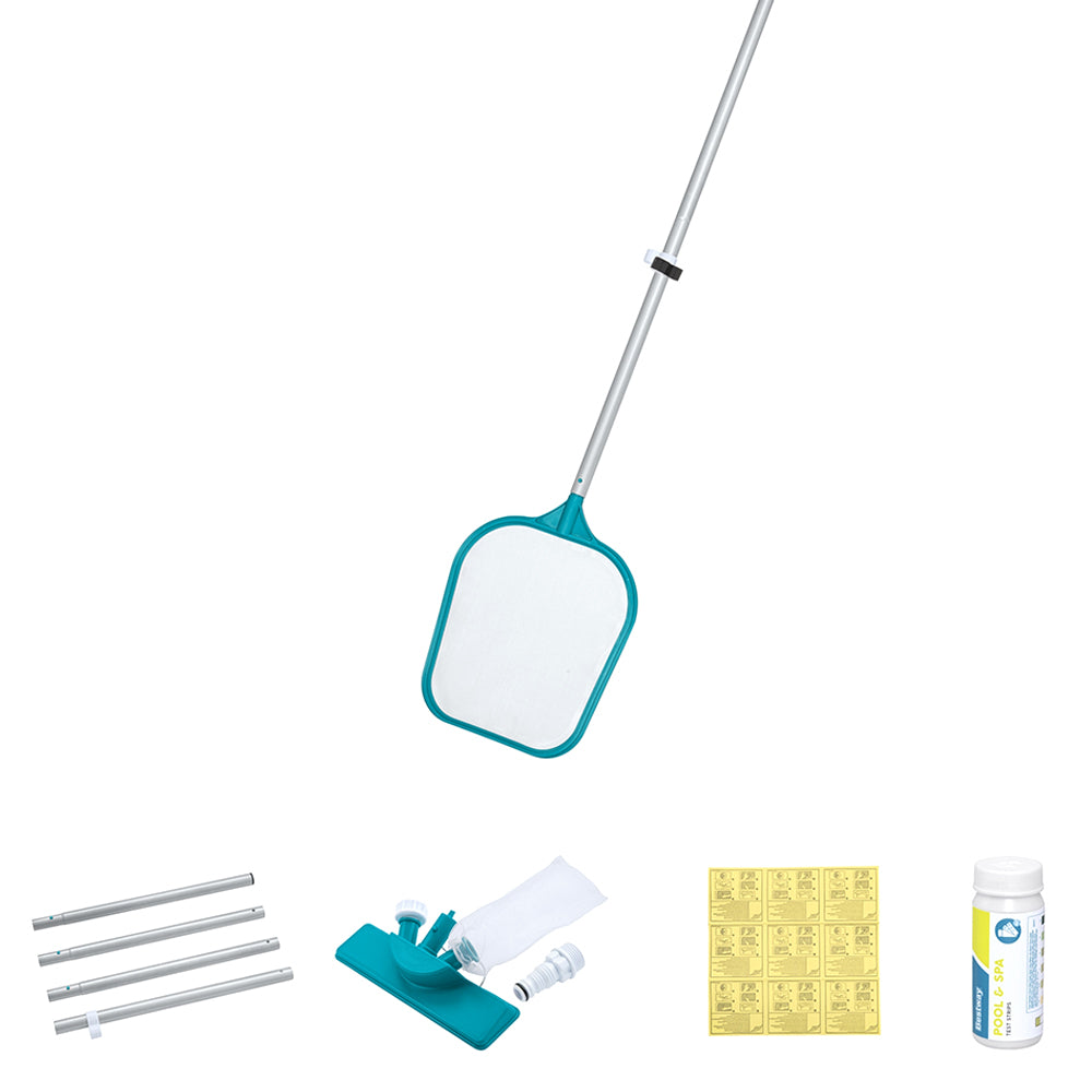 Bestway Pool Cleaner Vacuum Chemical Dispenser Thermometer Swimming Pools Cleaning Kit 3