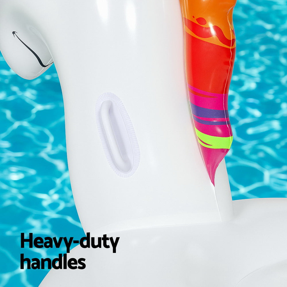 Bestway Unicorn Float Rider Inflatable Ride On Floating Pool Lounger 224x156CM 5