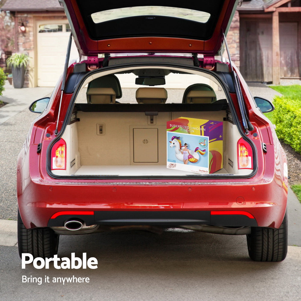 Bestway Unicorn Float Rider Inflatable Ride On Floating Pool Lounger 224x156CM 6