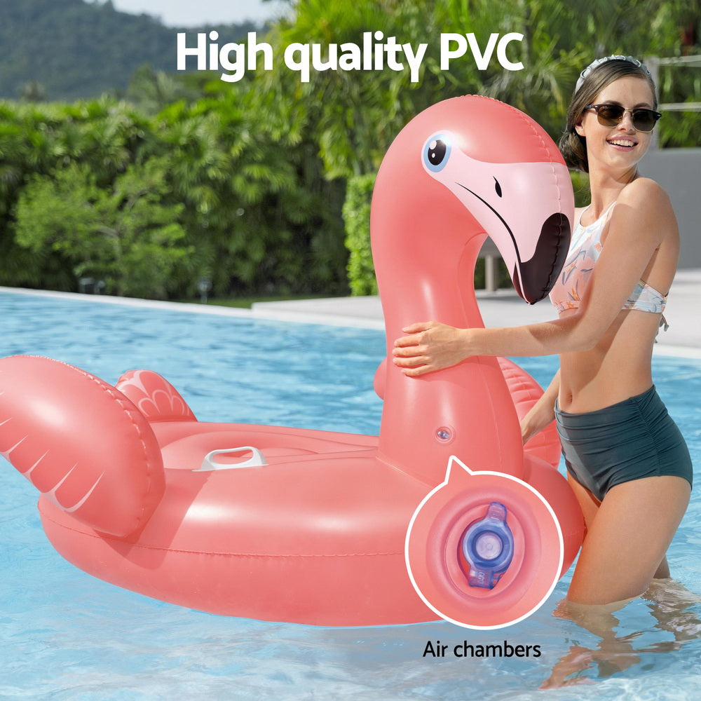 Bestway Flamingo Float Rider Inflatable Ride On Floating Pool Lounger 148x127CM 4