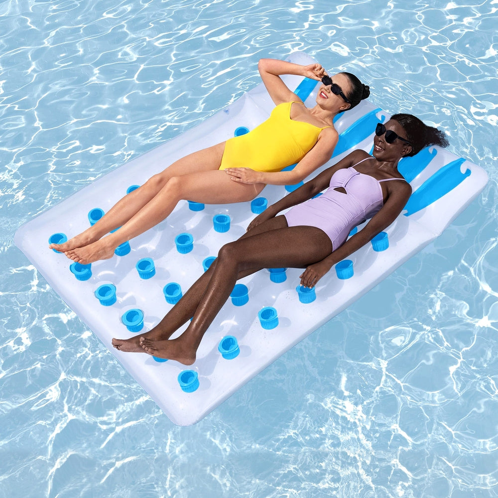 Bestway Float Floating Seat Pool Lounger Inflatable Lounge Chair Seat Pillow Bed 7