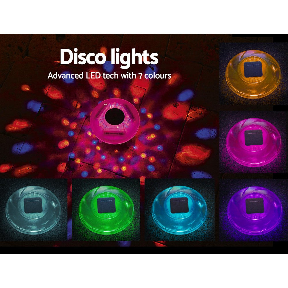 Bestway Solar Float Lamp LED Lamps Multi Color Float For Pool Pools 4