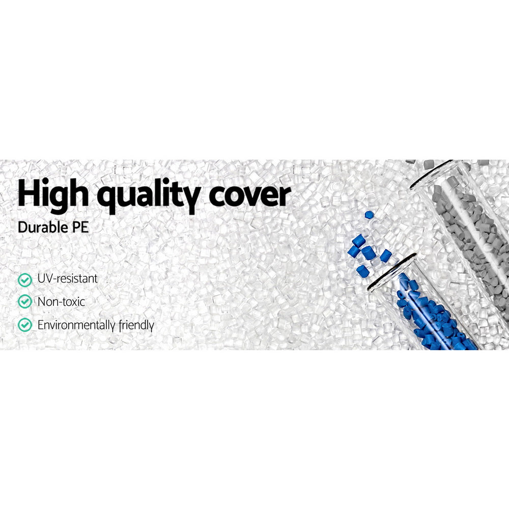 Bestway 58017 Pool Cover Fits 4x2.11m Above Ground Swimming Pool PE Blanket 6