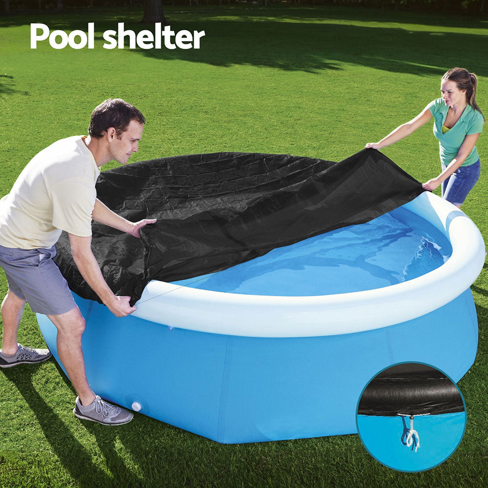 Bestway Pool Cover Fits 2.44m Above Ground Swimming Pool PVC Blanket 4