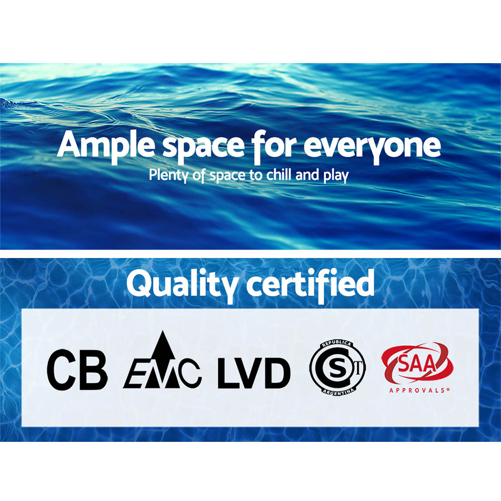 Bestway Swimming Pool 366x76cm Steel Frame Round Above Ground Pools w/ Filter Pump 6473L 7