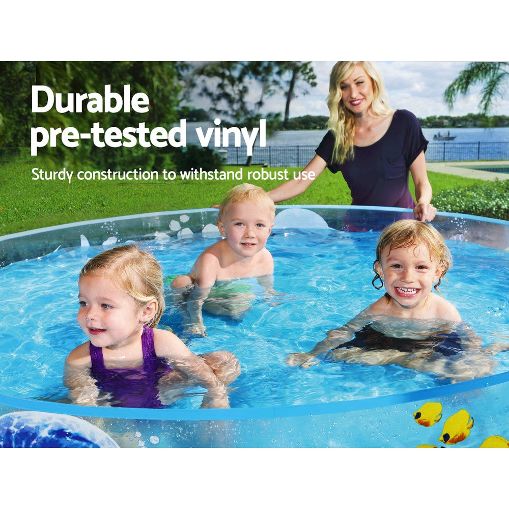 Bestway Kids Pool 183x38cm Round Above Ground Rigid Swimming Pools Undersea 946L 5