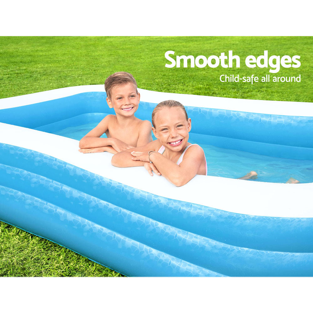 Bestway Kids Pool 305x183x56cm Inflatable Above Ground Swimming Pools 1161L 6
