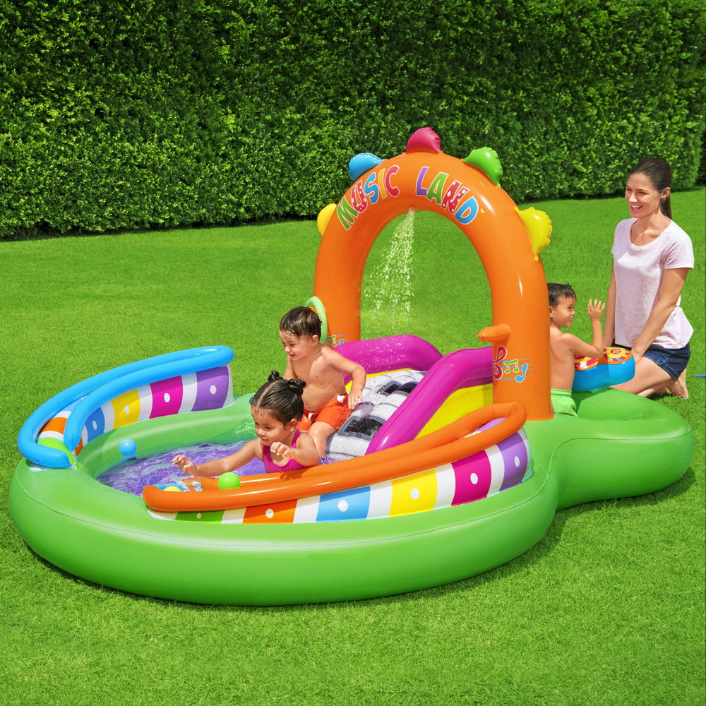 Bestway Kids Pool 295x190x137cm Inflatable Above Ground Swimming Play Pools 349L 8