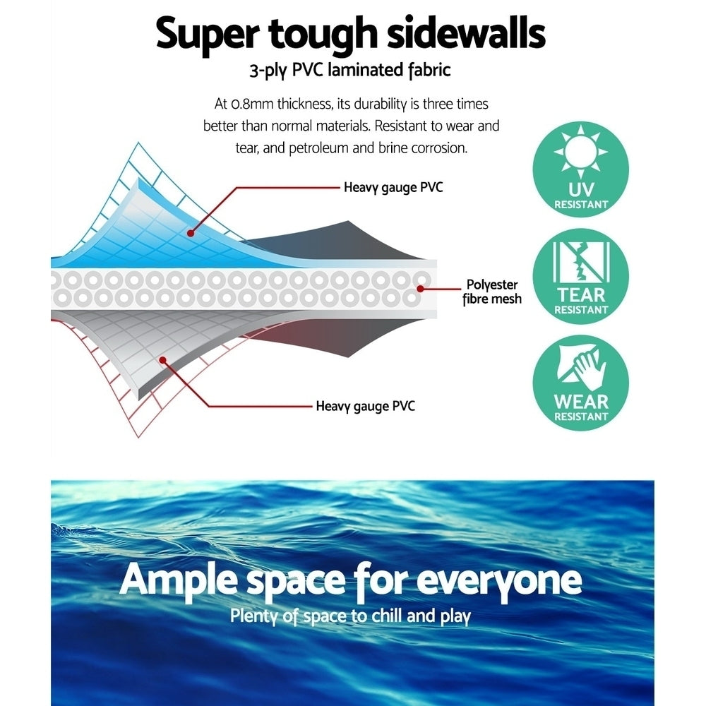 Bestway Swimming Pool 305x76cm Above Ground Round Inflatable Pools 3800L 5