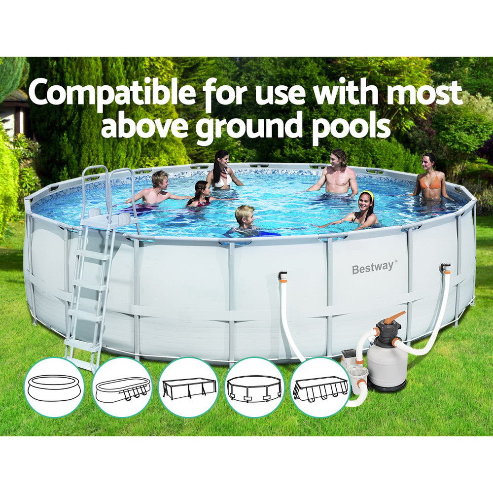 Bestway Pool Pump Sand Filter 2200GPH 8327L/H Pools Flowclear Filters 7