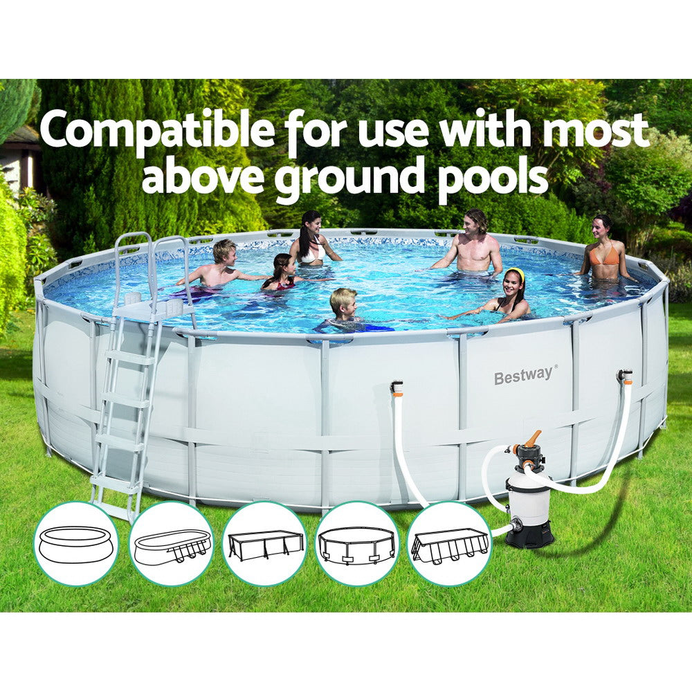 Bestway Pool Pump Sand Filter 800GPH 3028L/H Pools Flowclear Filters 7