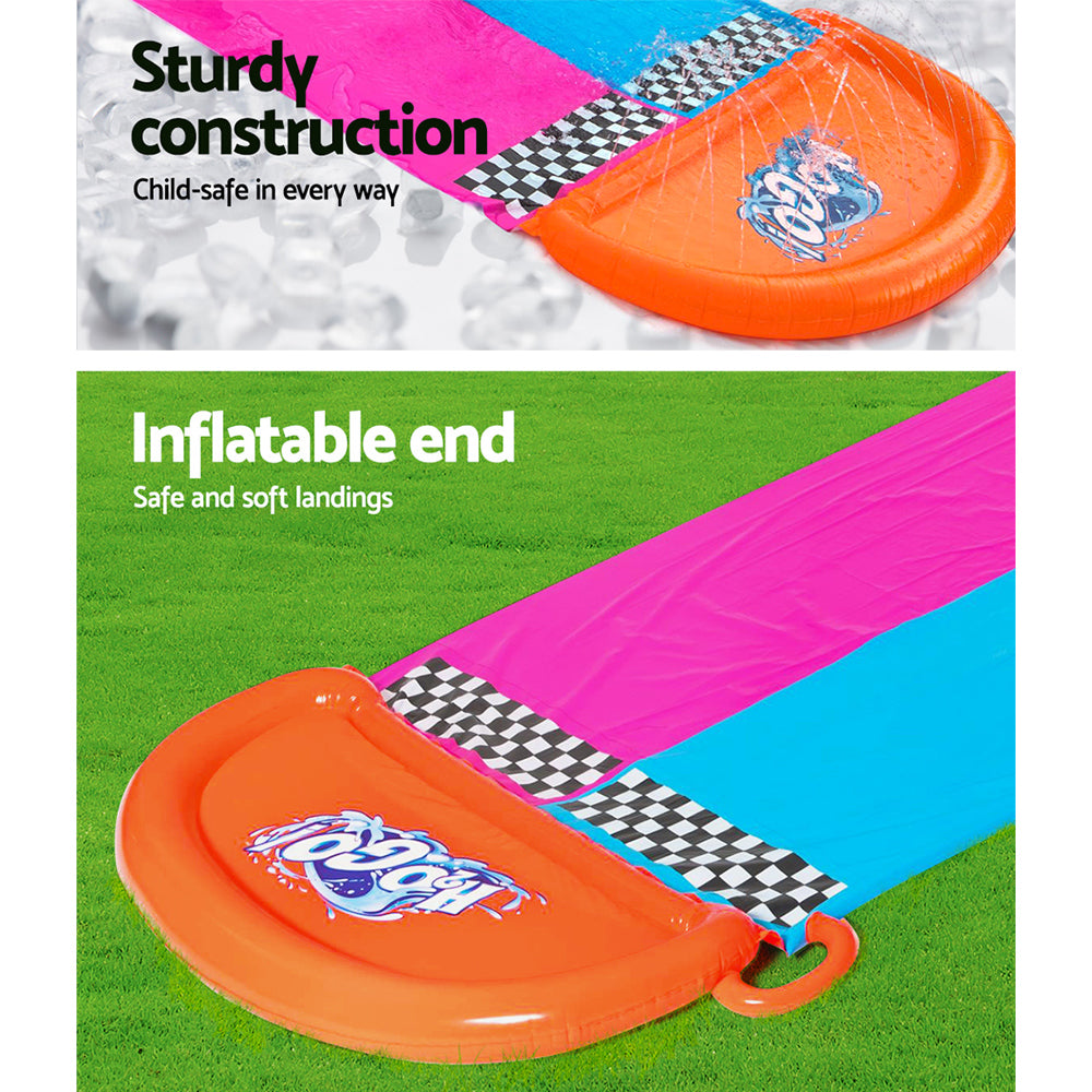 Bestway Water Slide Slip Kids 488cm Dual Slides Splash Pad 5