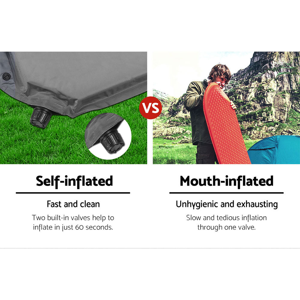 Weisshorn Self Inflating Mattress - Grey 5