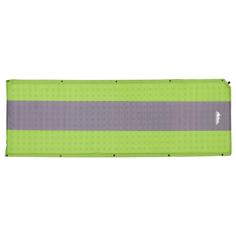 Weisshorn Self Inflating Mattress Camping Sleeping Mat Air Bed Pad Single Green 3